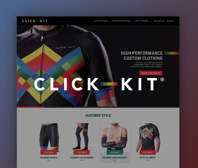 CLICK-KIT 訂製運動服電商平台