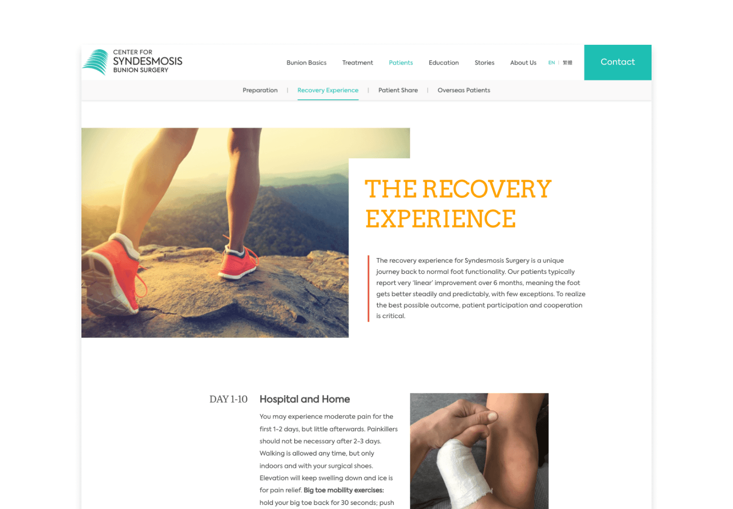 Center for Syndesmosis Bunion Surgery screenshot 2