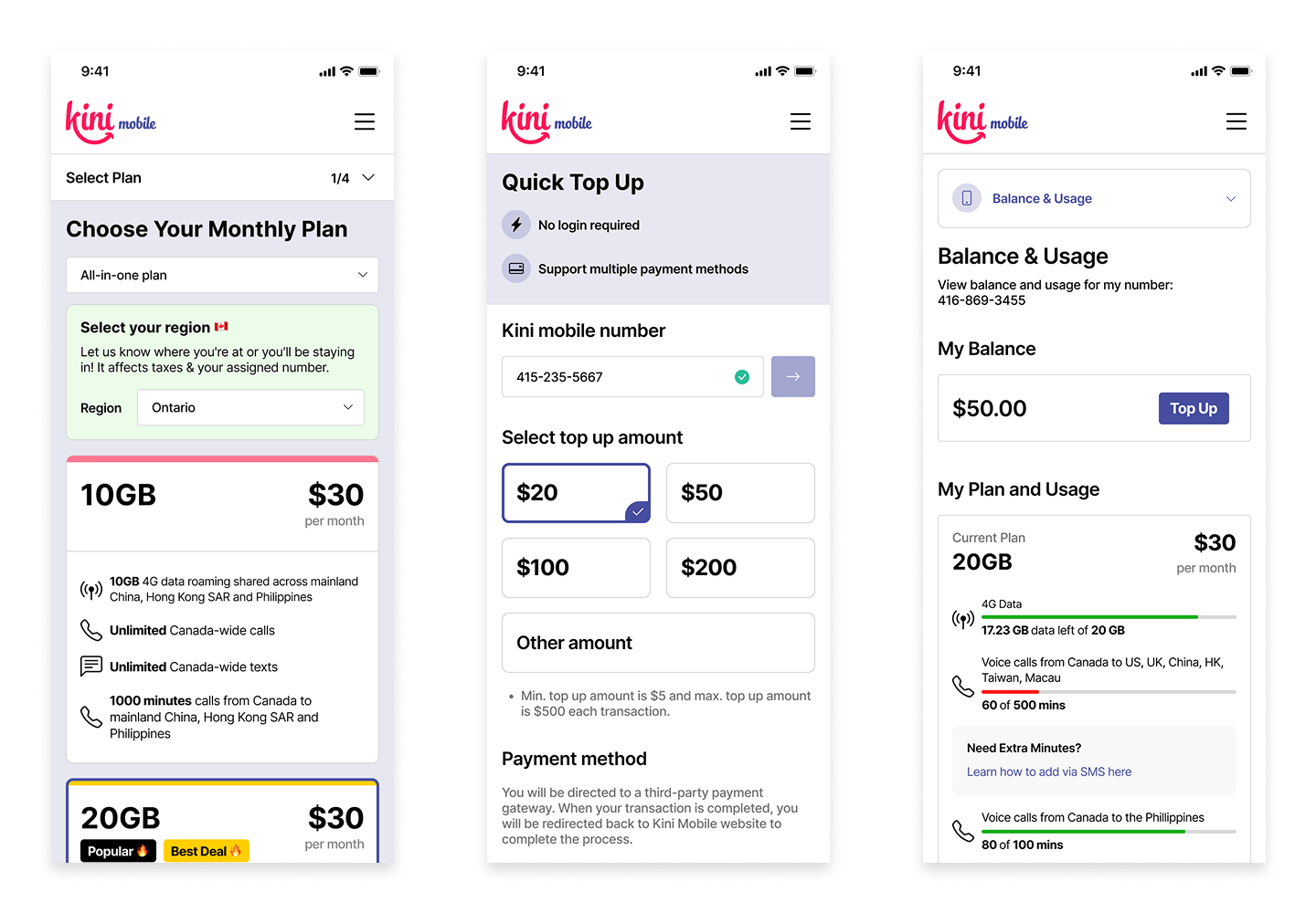 Kini Mobile screenshot 4